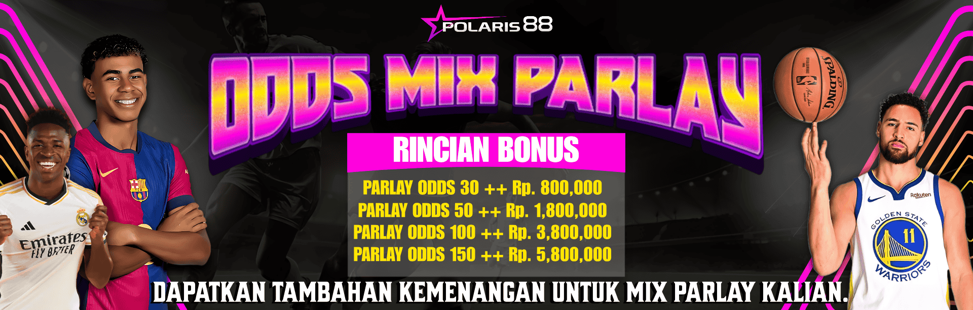 EVENT ODDS MIX PARLAY