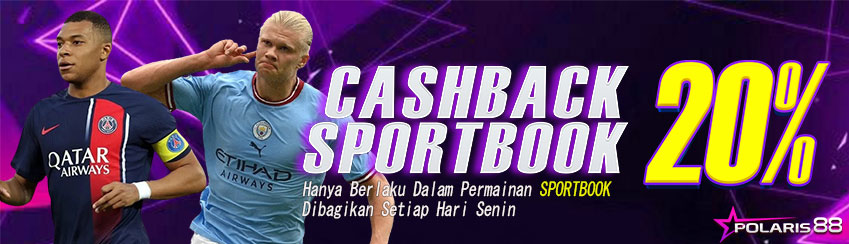 BONUS CASHBACK SPORTBOOK 20%
