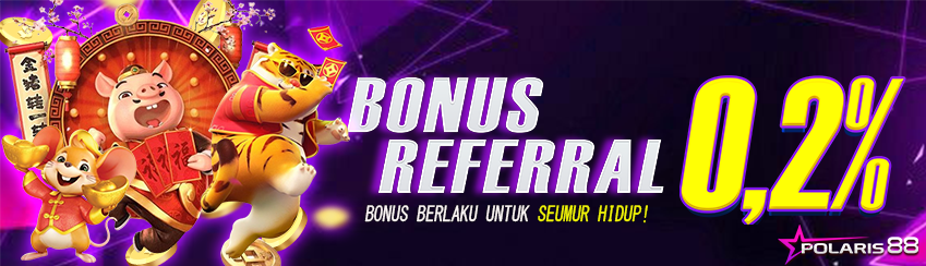 BONUS REFFERAL 0,2%